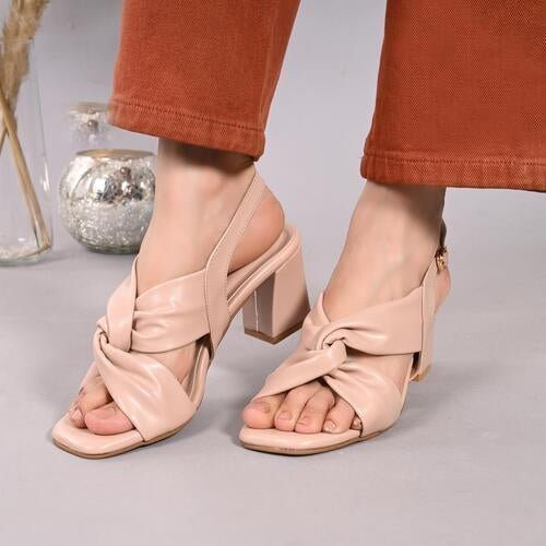 Twilight Knot Heels - shoebank.in